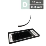 Kalentin Extensiones De Pestañas Clásicas D Curl 015 13mm